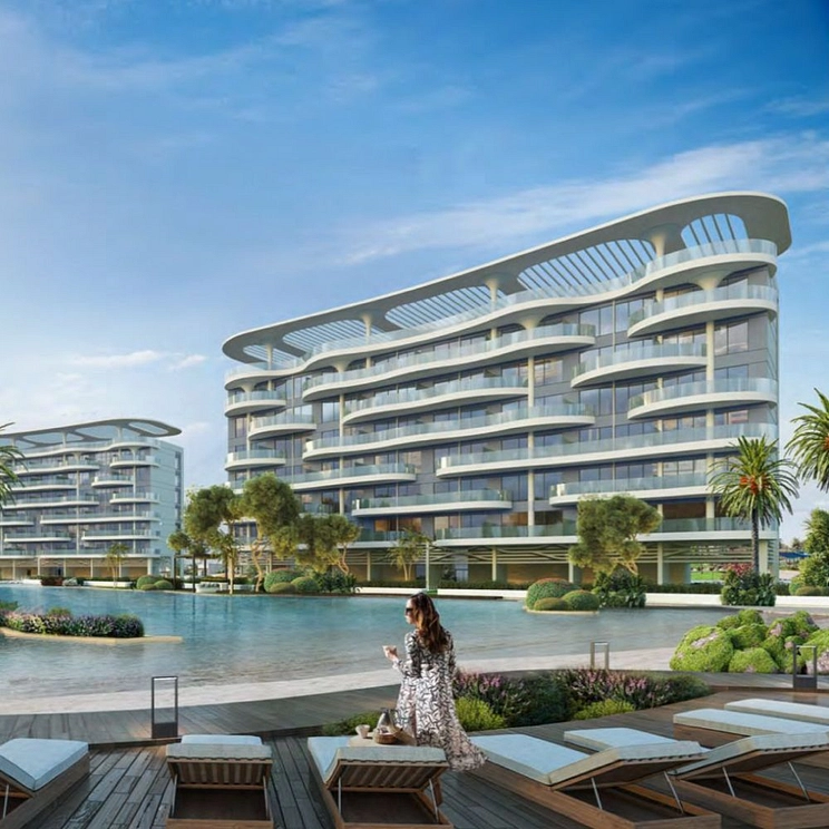 DAMAC Lagoons Pool View